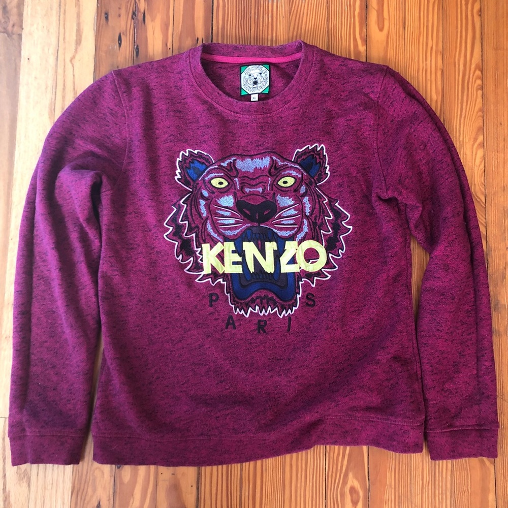 Kenzo fuchsia sweatshirt